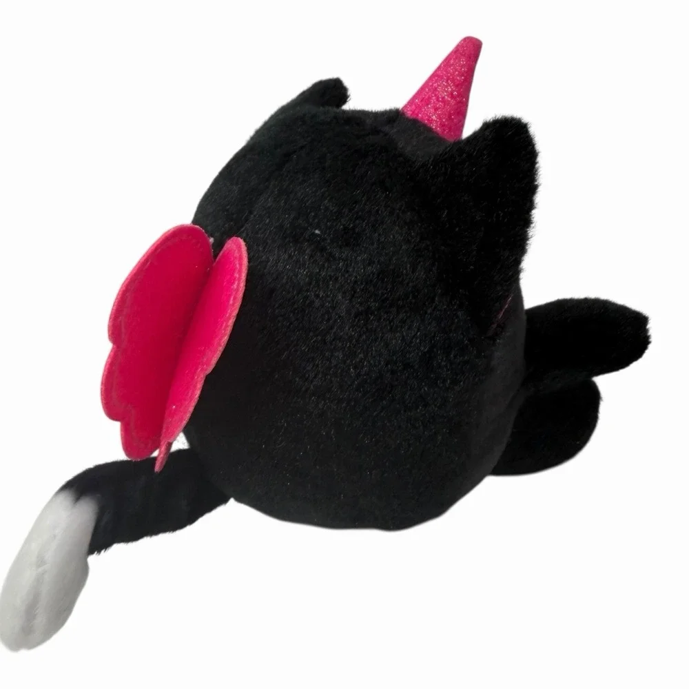 Rainbocorns Kittycorn Bow Surprise Series 2 Zuru Plush Pink Black Cat Kitty RARE